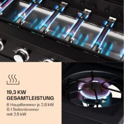 Valdosta 6.1 Gasgrill 6+1 Brenner 19,3 KW Gesamtleistung -Haushaltsgeräte Store 10040269 de 0004 logo