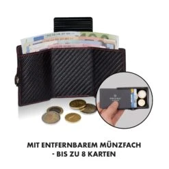 ZNAP Airtag Wallet 8 Karten Münzfach 9x1,5x6 Cm (BxHxT) RFID-Schutz -Haushaltsgeräte Store 10040309 de 0004 logo