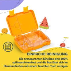 Junior Lunchbox 6 Fächer 21,3 X 15 X 4,5 Cm (BxHxT) BPA-frei 13 Junior Lunchbox 6 Fächer 21,3 X 15 X 4,5 Cm (BxHxT) BPA-frei -Haushaltsgeräte Store 10040339 de 0005 usp