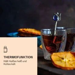 DUOS Doppelwandiges Glas 200 Ml Thermofunktion Inkl. Edelstahl-Löffel 10 DUOS Doppelwandiges Glas 200 Ml Thermofunktion Inkl. Edelstahl-Löffel -Haushaltsgeräte Store 10040385 de 0004 logo