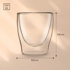 DUOS Doppelwandiges Glas 200 Ml Thermofunktion Inkl. Edelstahl-Löffel 13 DUOS Doppelwandiges Glas 200 Ml Thermofunktion Inkl. Edelstahl-Löffel -Haushaltsgeräte Store 10040385 yy 0007 logo