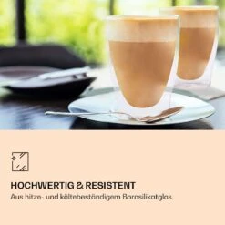 DUOS Doppelwandiges Glas 310 Ml Thermofunktion Inkl. Edelstahl-Löffel -Haushaltsgeräte Store 10040394 de 0003 logo