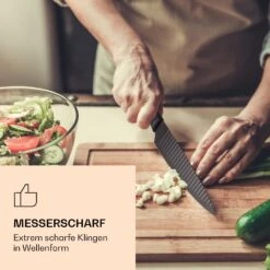 Kissaki Messerset Magnetisch Antihaftversiegelung Wellenform 10 Kissaki Messerset Magnetisch Antihaftversiegelung Wellenform -Haushaltsgeräte Store 10040700 de 0004 logo