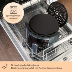 Crisp-Pro Heißluftfritteuse Air Fryer 1400W 3,5 Ltr 8 Programme Timer 9 Crisp-Pro Heißluftfritteuse Air Fryer 1400W 3,5 Ltr 8 Programme Timer -Haushaltsgeräte Store 10040701 de 0004 logo