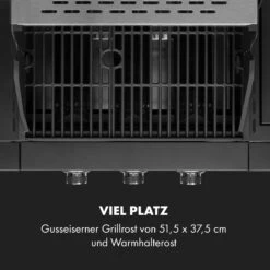 Valdosta 3.1 Gasgrill 3 X 2,8 KW + 2,5 KW Brenner Edelstahl Mobil -Haushaltsgeräte Store 10040704 de 0003 logo