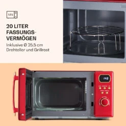 Julieta Mikrowelle Mit Grill 20l 700 / 800 W Ø25,5cm 8 Programme -Haushaltsgeräte Store 10040732 de 0004 logo