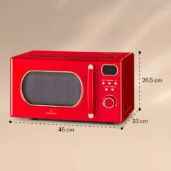 Julieta Mikrowelle Mit Grill 20l 700 / 800 W Ø25,5cm 8 Programme -Haushaltsgeräte Store 10040732 yy 0007 dimensions