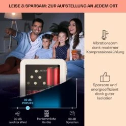 PopLife 48 Getränkekühler Kühlschrank 0-10 °C Retro-Design -Haushaltsgeräte Store 10040737 de 0003 usp