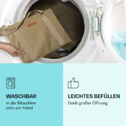 Einkaufstasche 4er Set Wiederverwendbar Waschbar Faltbar Verstärkt -Haushaltsgeräte Store 10040845 de 0004 logo