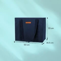 Einkaufstasche 3er Set Wiederverwendbar Waschbar Faltbar Verstärkt -Haushaltsgeräte Store 10040847 yy 0005 logo