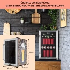 Beersafe 70 Birra Edition Kühlschrank 70 Ltr 3 Böden Glastür Edelstahl 14 Beersafe 70 Birra Edition Kühlschrank 70 Ltr 3 Böden Glastür Edelstahl -Haushaltsgeräte Store 10041177 de 0007 usp