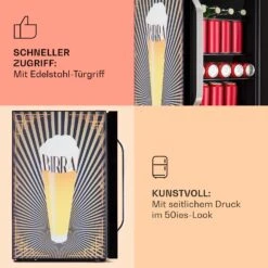 Beersafe 70 Birra Edition Kühlschrank 70 Liter 3 Böden Glas Edelstahl 11 Beersafe 70 Birra Edition Kühlschrank 70 Liter 3 Böden Glas Edelstahl -Haushaltsgeräte Store 10041178 de 0004 usp