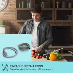 Amazonia 8 Geschirrspülmaschine 1620 Watt Für 8 Maßgedecke 49 DB Aquastop -Haushaltsgeräte Store 10041204 de 0004 usp