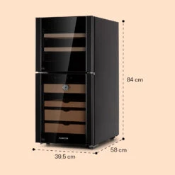 El Dorado 89 Humidor & Weinkühlschrank Touch 89L LED -Haushaltsgeräte Store 10041276 yy 0008 dimensions