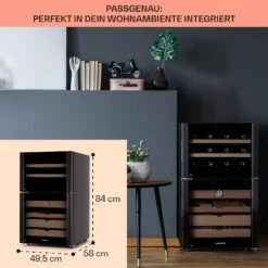 El Dorado 108 Humidor & Weinkühlschrank Touch 108L LED -Haushaltsgeräte Store 10041277 de 0006 logo