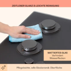 Firetale Gaskochfeld 5-flammig 70 Cm Aluminium-Brenner Inkl. Schlauch Und Druckminderer 15 Firetale Gaskochfeld 5-flammig 70 Cm Aluminium-Brenner Inkl. Schlauch Und Druckminderer -Haushaltsgeräte Store 10041300 de 0007 usp