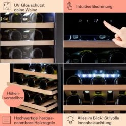 Barossa 50 Uno Weinkühlschrank 1 Zone 120 Ltr 50 Fl Touch-Display 12 Barossa 50 Uno Weinkühlschrank 1 Zone 120 Ltr 50 Fl Touch-Display -Haushaltsgeräte Store 10041307 de 0005 logo