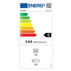 Barossa 73 Duo Weinkühlschrank 2 Zonen 192 Ltr 73 Fl Touch-Display -Haushaltsgeräte Store 10041308 energy label
