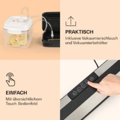 Forli Vakuumierer 75 KPa Inkl. Behälter Beutel Vakuumierschlauch -Haushaltsgeräte Store 10041374 de 0003 logo