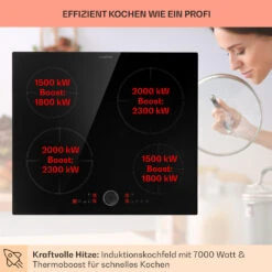 Magnichef 4 Einbaukochfeld Induktion 4 Zonen 7000W Glaskeramik 11 Magnichef 4 Einbaukochfeld Induktion 4 Zonen 7000W Glaskeramik -Haushaltsgeräte Store 10041380 de 0003 usp
