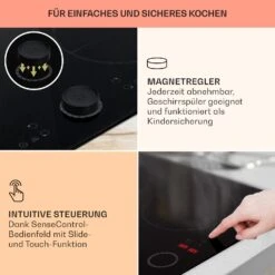 Magnichef 4 Einbaukochfeld Induktion 4 Zonen 7000W Glaskeramik 12 Magnichef 4 Einbaukochfeld Induktion 4 Zonen 7000W Glaskeramik -Haushaltsgeräte Store 10041380 de 0004 usp