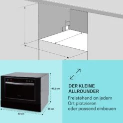 Havasia UV 6 Luminance Geschirrspüler UV Glasfront Freistehend 1380W -Haushaltsgeräte Store 10041827 de 0005 usp