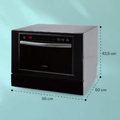 Havasia UV 6 Luminance Geschirrspüler UV Glasfront Freistehend 1380W -Haushaltsgeräte Store 10041827 yy 0007 dimensions