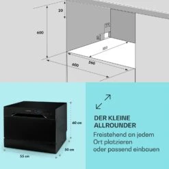 Havasia UV 8 Geschirrspüler UV-Licht Freistehend / Einbau 1620W -Haushaltsgeräte Store 10041829 de 0005 usp