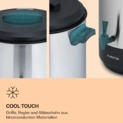 Abbey 40 Einkochautomat Getränkespender 40L 100°C 180min Edelstahl 12 Abbey 40 Einkochautomat Getränkespender 40L 100°C 180min Edelstahl -Haushaltsgeräte Store 10041839 de 0005 logo