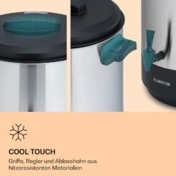 Abbey 60 Einkochautomat Getränkespender 60L 100°C 180min Edelstahl 12 Abbey 60 Einkochautomat Getränkespender 60L 100°C 180min Edelstahl -Haushaltsgeräte Store 10041840 de 0005 logo