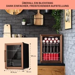 Beersafe XL Kühlschrank 60 Liter 2 Böden Doppelt Isolierte Panoramaglastür Edelstahl 14 Beersafe XL Kühlschrank 60 Liter 2 Böden Doppelt Isolierte Panoramaglastür Edelstahl -Haushaltsgeräte Store 10041891 de 0007 usp