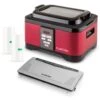 Tastemaker Sous Vide Garer Mit Foodlocker Slim Vakuumierer Und Vakuumierfolien-Rolle Komplett-Set