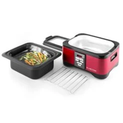 Tastemaker Sous Vide Garer Mit Foodlocker Slim Vakuumierer Und Vakuumierfolien-Rolle Komplett-Set -Haushaltsgeräte Store 60001816 yy 0005 ambient 03 Klarstein Tastemaker Sous Vide Garer