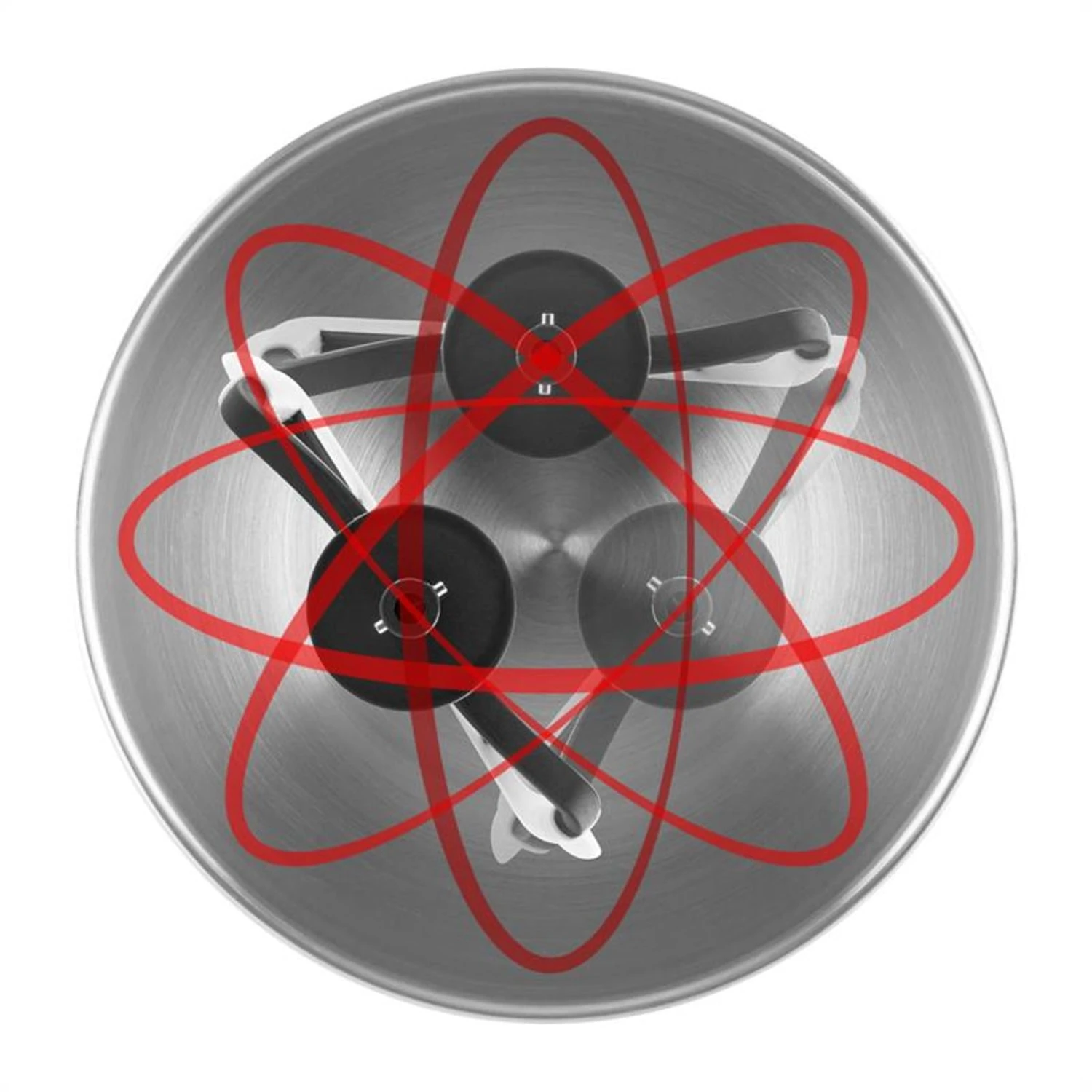 Bella Argentea Komplettset Küchenmaschine + Zusatzschüssel Silber 4 Bella Argentea Komplettset Küchenmaschine + Zusatzschüssel Silber – Bild 4