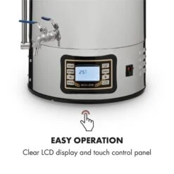 Mundschenk XXL + Eintauchkühler Bierbrauanlage 3000W 50l 304 Edelstahl -Haushaltsgeräte Store 60002276 yy 0003 logo Klarstein Mundschenk XXL Maischekessel Edelstahl