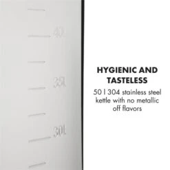 Mundschenk XXL + Eintauchkühler Bierbrauanlage 3000W 50l 304 Edelstahl -Haushaltsgeräte Store 60002276 yy 0005 logo Klarstein Mundschenk XXL Maischekessel Edelstahl