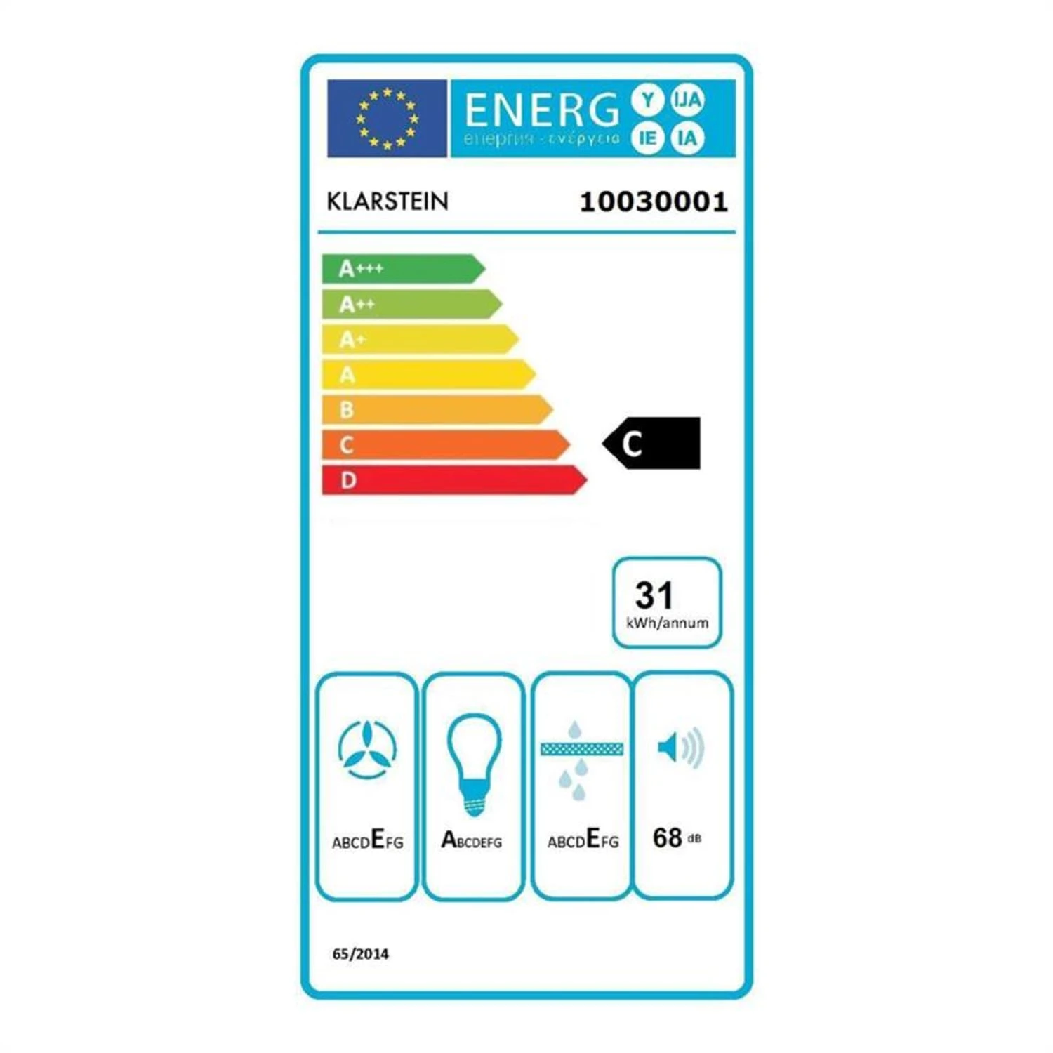Purista Dunstabzugshaube Umluftset 60cm 190 M³/h 2 Aktivkohlefilter 2 Purista Dunstabzugshaube Umluftset 60cm 190 M³/h 2 Aktivkohlefilter – Bild 2