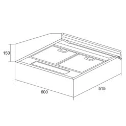 Purista Dunstabzugshaube Umluftset 60cm 190 M³/h 2 Aktivkohlefilter 14 Purista Dunstabzugshaube Umluftset 60cm 190 M³/h 2 Aktivkohlefilter -Haushaltsgeräte Store 60002303 yy 0006 logo Klarstein Purista Unterbau Dunstabzugshaube reedit