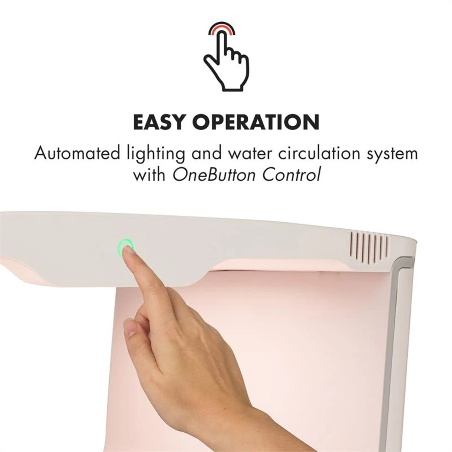 GrowIt Farm Starter Kit Salad 28 Pflanzen 48W 8 Ltr Salad-Seeds Nährlösung – Bild 3