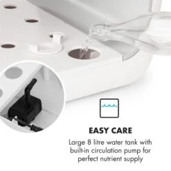 GrowIt Farm Starter Kit Salad 28 Pflanzen 48W 8 Ltr Salad-Seeds Nährlösung -Haushaltsgeräte Store 60002408 yy 0008 logo Klarstein GrowIt Farm Smart Indoor Garden 8 Liter