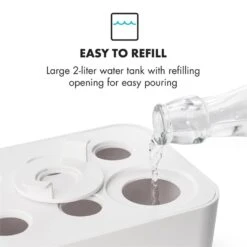 GrowIt Cuisine Starter Kit Europa 12 Pflanzen 25W LED 2Ltr Europe-Seeds Nährlösung 15 GrowIt Cuisine Starter Kit Europa 12 Pflanzen 25W LED 2Ltr Europe-Seeds Nährlösung -Haushaltsgeräte Store 60002416 yy 0007 logo Klarstein GrowIt Cuisine Smart Indoor Garden