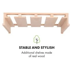 Barossa 102 Duo Weinkühlschrank-Set 2 Zonen 102 Fl. Weinglasregal -Haushaltsgeräte Store 60002419 yy 0011 logo Klarstein Barossa 102D Weinglas Regal Echtholz