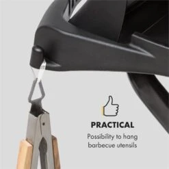 Parforce One Gasgrill 3,5kW 12000BTU Grilltisch Gasschlauch Schwarz -Haushaltsgeräte Store 60002431 yy 0012 logo Klarstein Parforce Stand Grilltisch Zubehoer