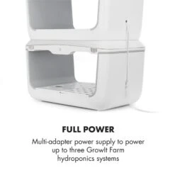 GrowIt Farm 2 Etagen Kit 2x Smart Indoor Garden Verbindungsset 20 GrowIt Farm 2 Etagen Kit 2x Smart Indoor Garden Verbindungsset -Haushaltsgeräte Store 60002465 yy 0011 logo Klarstein GrowIt Multi Adapter Netzteil
