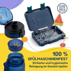 Schmatzfatz Frühstücksset Lunchbox & Trinkflasche Tritan Dicht BPA-frei -Haushaltsgeräte Store 60002947 de 0005 logo